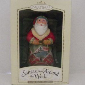 Hallmark Keepsake Ornament Santa's from Around the World 2004